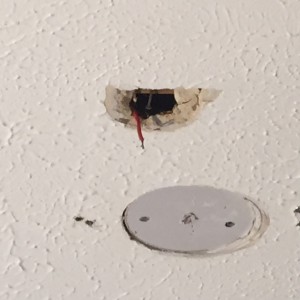 artex ceiling smooth over