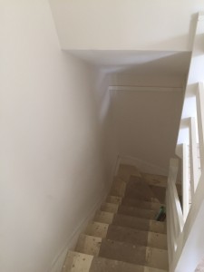 Hallway painted