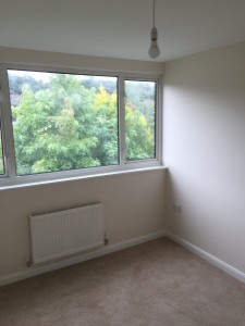 Plastering job Tunbridge Wells, bedroom finished