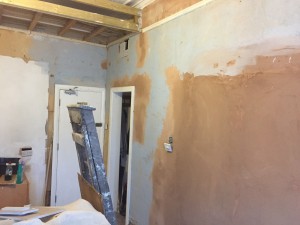 Preparing for new plaster