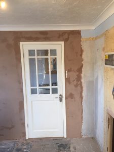 Kitchen can now be fitted
