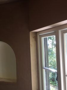 Plastering job at Five Ashes Recently completed