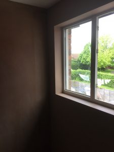 New Plastering completed