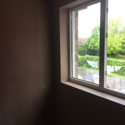 New Plastering completed