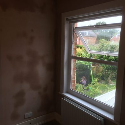 Completed bedroom replaster at Southborough Tunbridge Wells Tn4