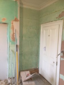 Walls in bad state of repair