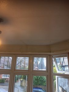 Ceiling to be Plaster boarded