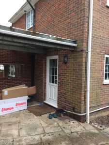 Bottom of house to be Rendered