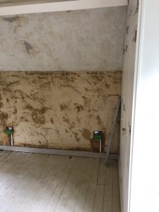 Room before Replastering